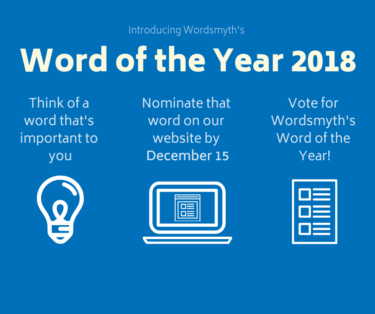 Wordsmyth WOTY 2018 Instructions